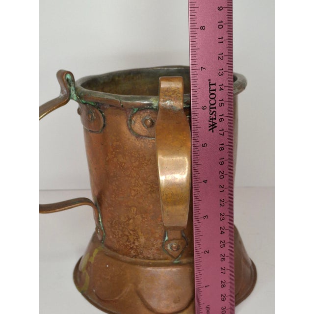 Offered is a rare antique Netilat Yadayim washing cup with very unique base, which we have never come across before. A...