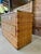 Wood Late 20th Century Refinished Rattan Wrapped Campaign Chest Manner of Bielecky Brothers For Sale - Image 7 of 12