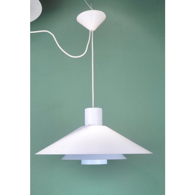 Danish Trapez Lamp by Christian Hvidt for Nordisk Solar, 1970s For Sale - Image 10 of 14