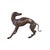 Calling all whippet lovers and enthusiasts—this stunning pair of patinated bronze whippet figures is the perfect way to...