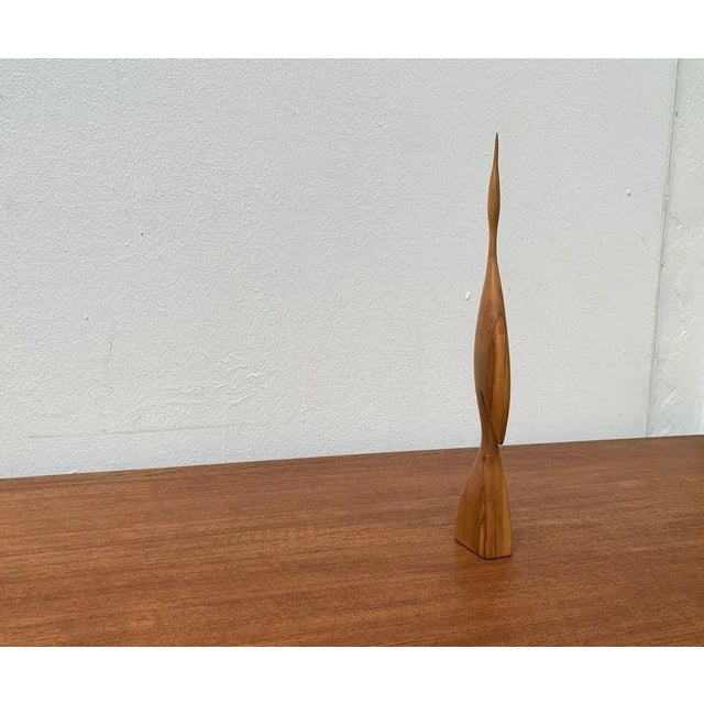 Mid-Century Wooden Deco Bird, 1960s For Sale - Image 3 of 11