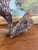 Copper Mid-Century Curtis Jere Style Brutalist Cattail Sculpture in Welded Copper and Brass Toned Metals on Driftwood Base. For Sale - Image 8 of 10