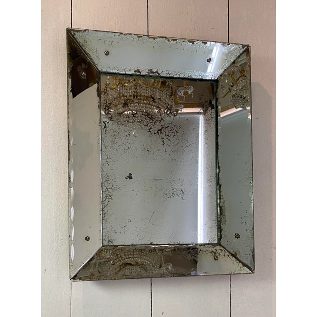 Antique Mercury Glass Mirror, 19th Century For Sale - Image 6 of 13