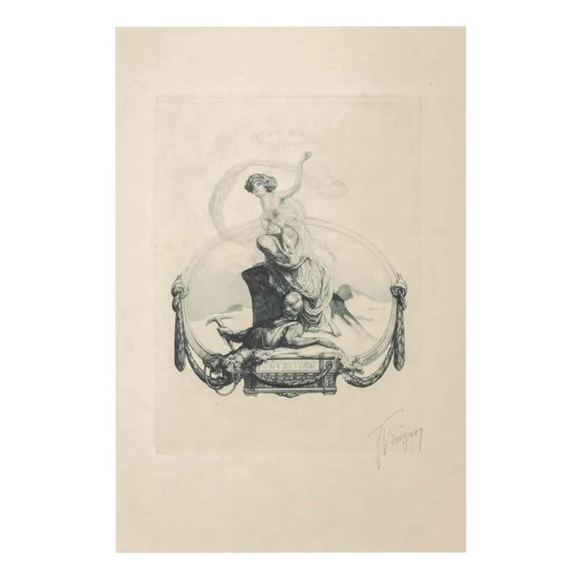 Fraz von Bayros, Bayros portfolio III, 1913, Photographic Paper For Sale