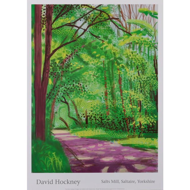 Undergrowth Poster after David Hockney For Sale - Image 6 of 6