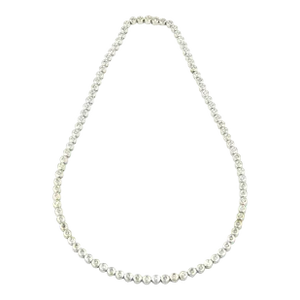 Diamond White Gold Tennis Line Necklace
