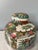 1960s Hand Painted Decorative Chinoiserie Ginger Jar With Floral Motifs For Sale - Image 5 of 8