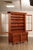 American Antique American Empire Large Cherry Stepback Bookcase For Sale - Image 3 of 12