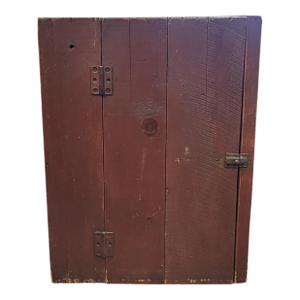 Antique Primitive Rustic Hanging Cabinet