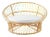Natural Rada Loop Boho Coastal Round Lounge Chair For Sale