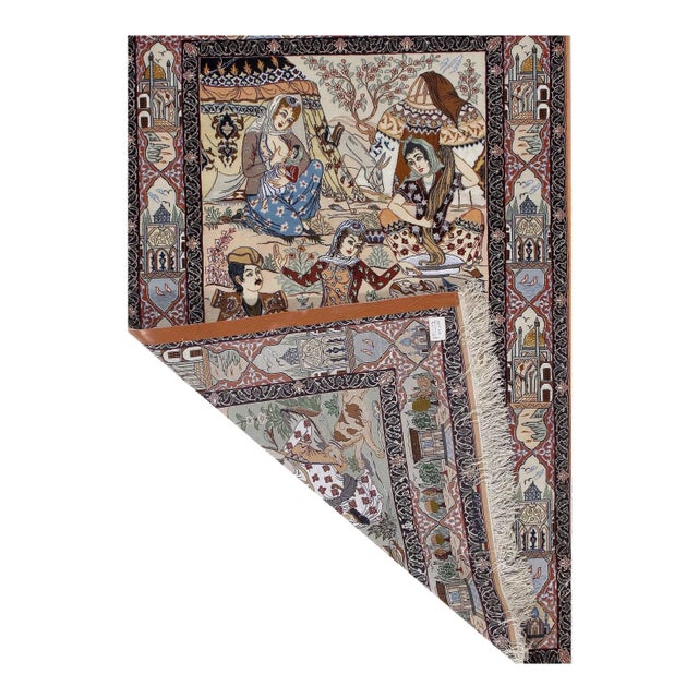 2020s Ivory Persian Isfahan For Sale - Image 4 of 5