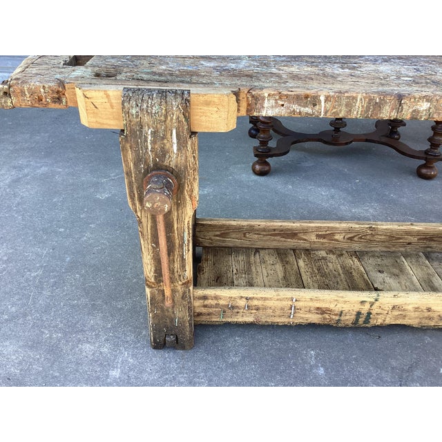 French Industrial Table/Console For Sale - Image 4 of 13