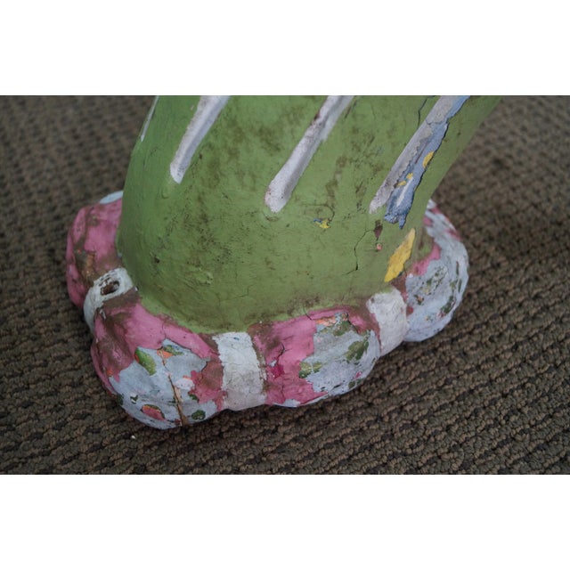 Tan Vintage Italian Carved Wood Display Arms - A Pair For Sale - Image 8 of 10