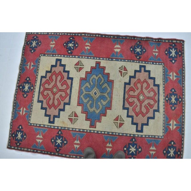 1960s Oushak Vintage Anatolian For Sale - Image 5 of 10