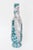 Turquoise 1960's Italian Glazed Ceramic Raymor, Gambone Style Vessel, Object or Sculpture Turquoise and White For Sale - Image 8 of 11