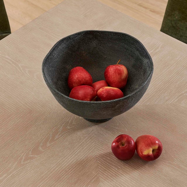 2020s Komorebi Indoor-Outdoor Black Bowl For Sale - Image 5 of 9