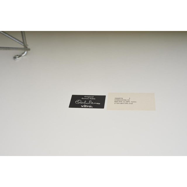 2000 - 2009 White ETR Coffee Table by Charles and Ray Eames for Vitra, 1950s For Sale - Image 5 of 9