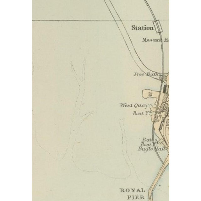 Antique Town Map of Southampton by George W. Bacon, 1885 For Sale - Image 13 of 15