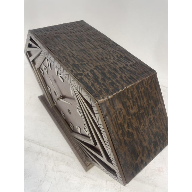 Vintage Art Deco Clock, 1920s For Sale - Image 3 of 16