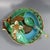 Minton Majolica chestnut server which features chestnuts and chestnut leaves. Unusually, the piece still has it's original...