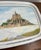 1980s Collectible Metal Serving Tray / French Advertising Tin La Biscuiterie De La Baie Du Mont Saint Michel For Sale - Image 12 of 16