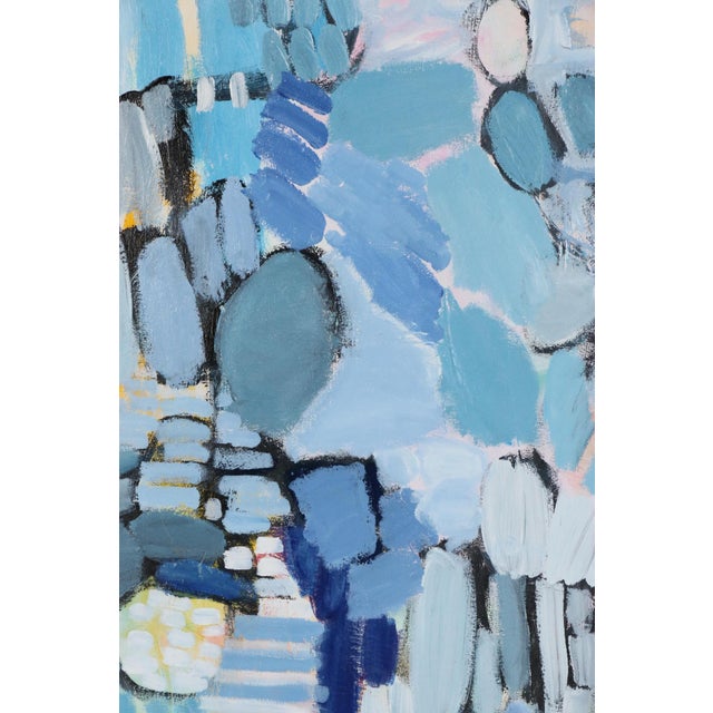 Abstract Original Acrylic Lee Hafer Abstract Painting on Canvas, 21st Century For Sale - Image 3 of 11
