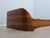 1970s Italian Curved Walnut Bed Frame with Storage Headboard, 1970s For Sale - Image 5 of 18