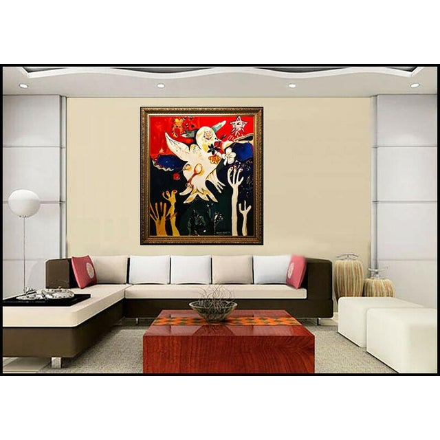 Message us to inquire about custom framing options! (Included for free with every purchase) Alexandra Nechita Authentic &...