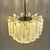 Italian Murano Trilobal Prism Pendant Light in Clear Glass, 1970s For Sale - Image 4 of 12