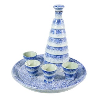 Liqueur Set by Ivos Pacetti for Spica, Set of 6 For Sale