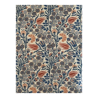 The House of Liberty / Liberty London Fabrics Print Berry Vine Colour Lapis 6 Yards For Sale