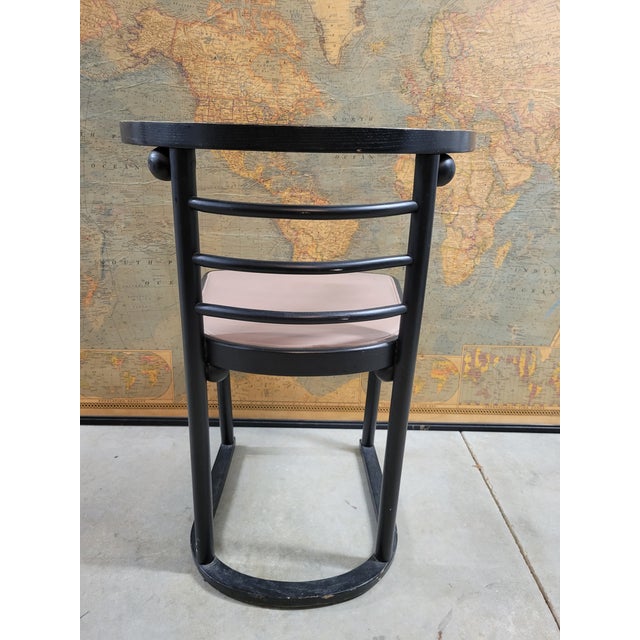 Late 20th Century Vintage Secessionist "Fledermaus" Chair by Joseph Hoffman for Thonet For Sale - Image 5 of 12