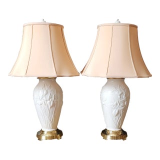 Lenox Lamps a Pair For Sale