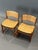Vintage Chairs Modell 350 by Peter Hvidt & Orla Mølgaard-Nielsen for Søborg Møbelfabrik, Set of 2 For Sale - Image 3 of 8