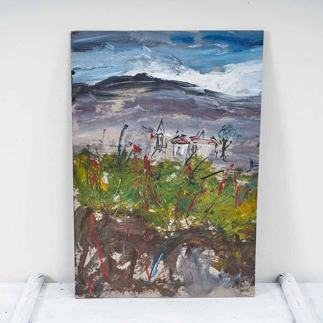 Giovanni Lovetti, Untitled, 2000s, Oil on Cardboard For Sale - Image 4 of 4
