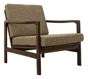 Mid-Century Armchair by Zenon Bączyk, Poland, 1960s