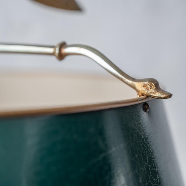 French Brass Bouillotte Lamp For Sale - Image 11 of 12