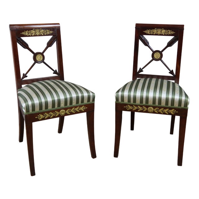 Empire Chairs, Set of 2 For Sale