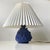 Spiky Blue Ceramic Table Lamp with Troll by Lauritz Hjorth, 1940s For Sale - Image 9 of 13