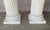 Very Large 8 Ft Neoclassical Fluted White Carved Wood Architectural Columns, a Pair For Sale In Tampa - Image 6 of 15