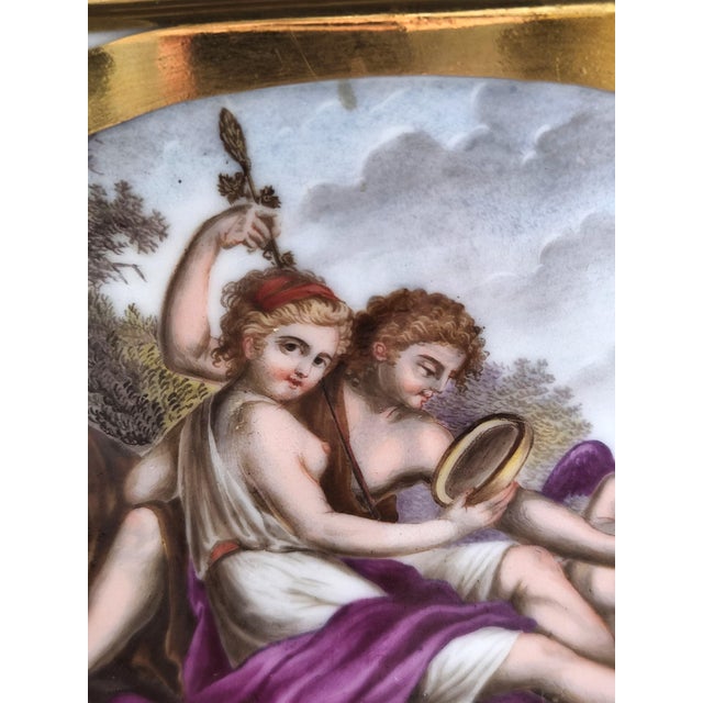 Antique Paris Porcelain Teapot with Mythological Scenes by Rue Vivienne for Bringeon, 1810 For Sale - Image 10 of 18