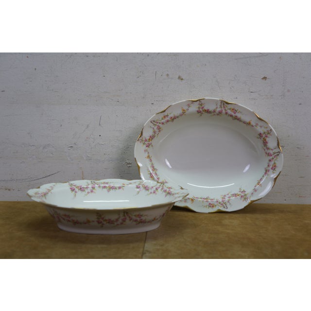 Mid 20th Century Theodore Haviland American New York Vareene Rose China Dinnerware Set - 77 Pcs For Sale - Image 18 of 18