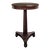 Empire Style Mahogany Tripod Pedestal Table For Sale