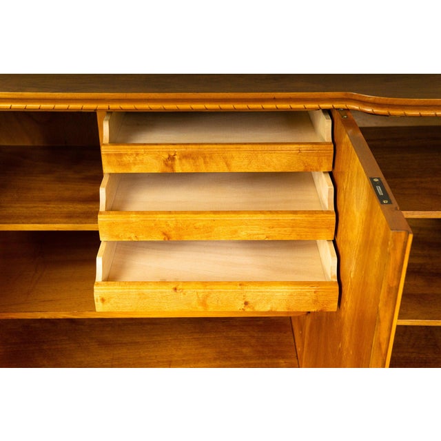 Art Deco Style Sideboard in Walnut For Sale - Image 16 of 18