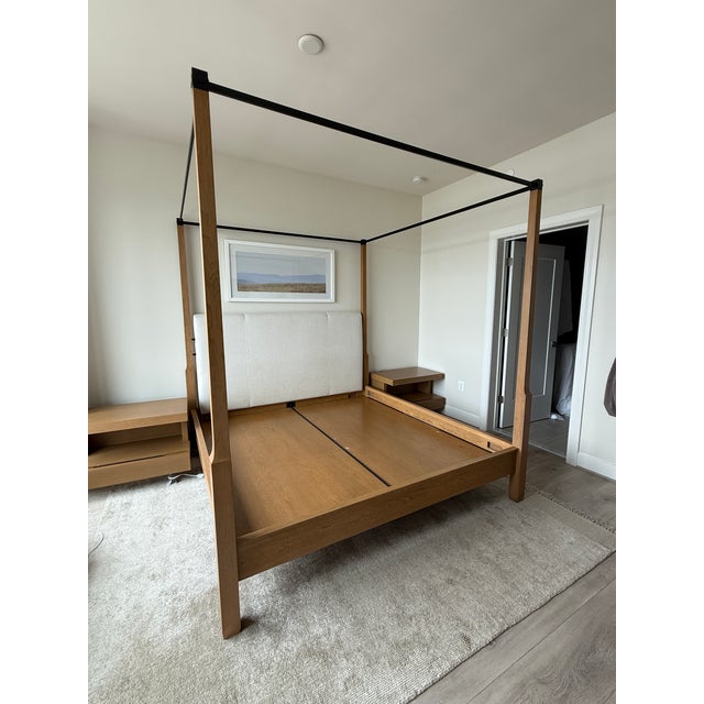 Brown Holly Hunt Sorraia Bed--King Size For Sale - Image 8 of 15