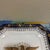 Cobalt Blue & Gold Octagon Square Patriotic Dish For Sale - Image 4 of 5