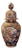 Late 19th Century Japanese Imari Ribbed Porcelain Floor Vase For Sale