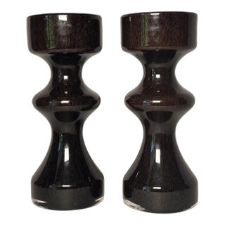 Mid-Century Modern Candlestick or Vase Pair For Sale