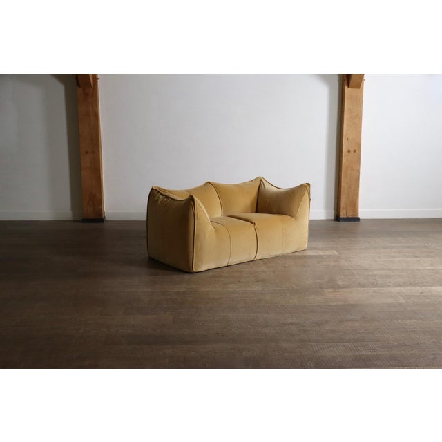 Textile Le Bambole Sofa in Buffalo Leather by Mario Bellini for B&B Italia, 1970s For Sale - Image 7 of 17