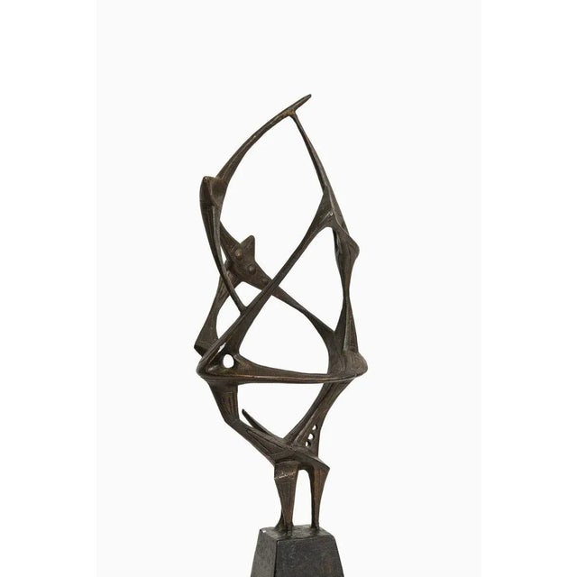 Unique sculpture by Hjalmar Ekberg. This piece is attributed to the mentioned designer/maker. It has no attribution mark...